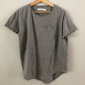 Grey Drop Tee